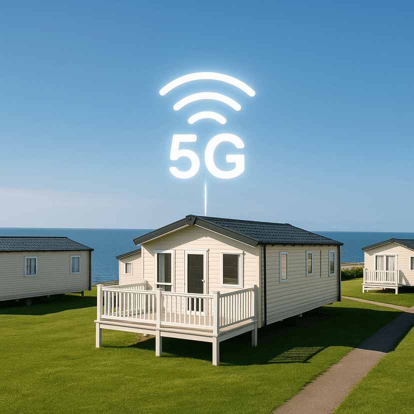 5G Static Caravan